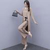 Spring and Autumn Suits, Women's Wide-leg Pants, Thin Temperament, Western Style, Royal Sister, Light Mature Style, Three-piece Suit