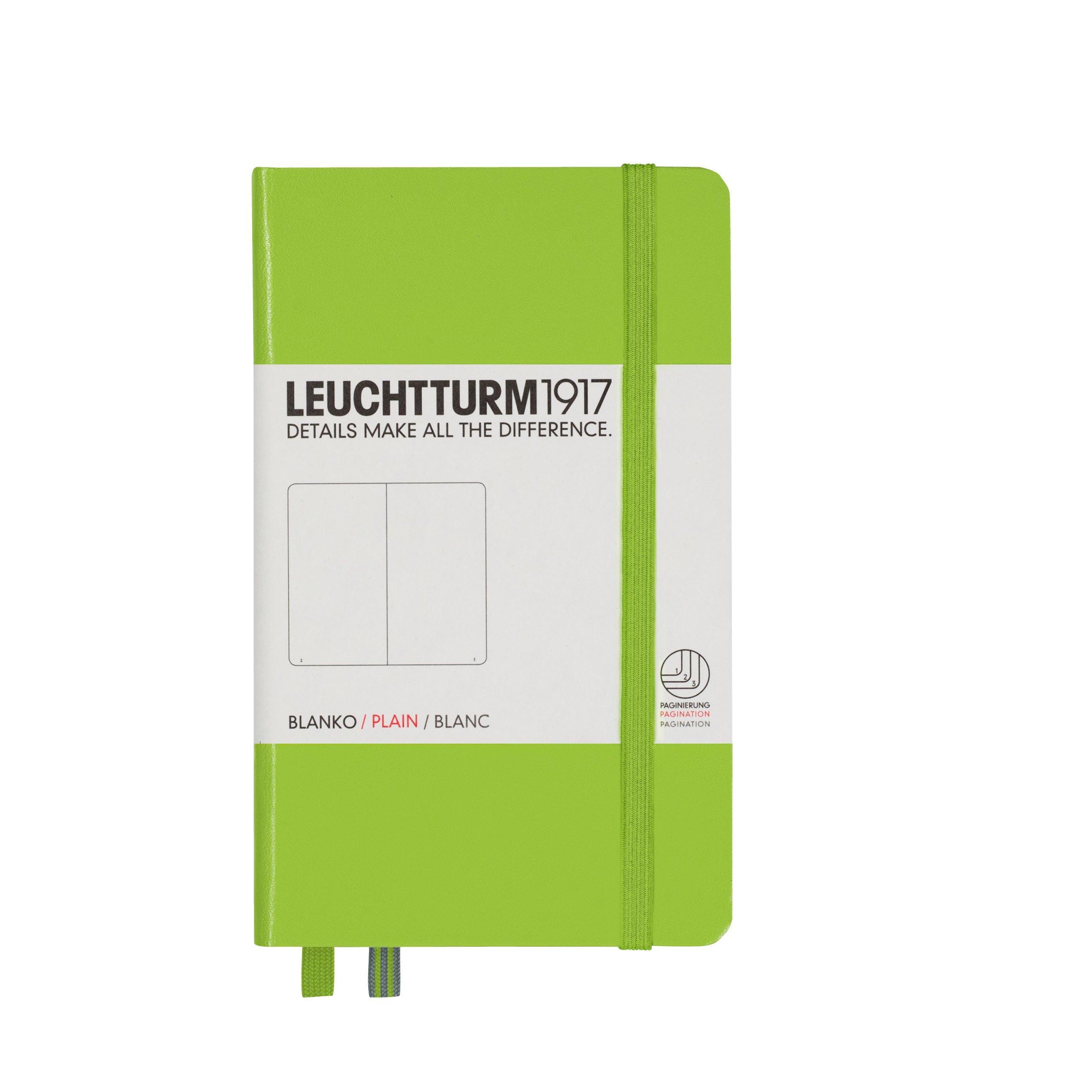 LEUCHTTURM1917 Notebook A6 Plain Lime 338740