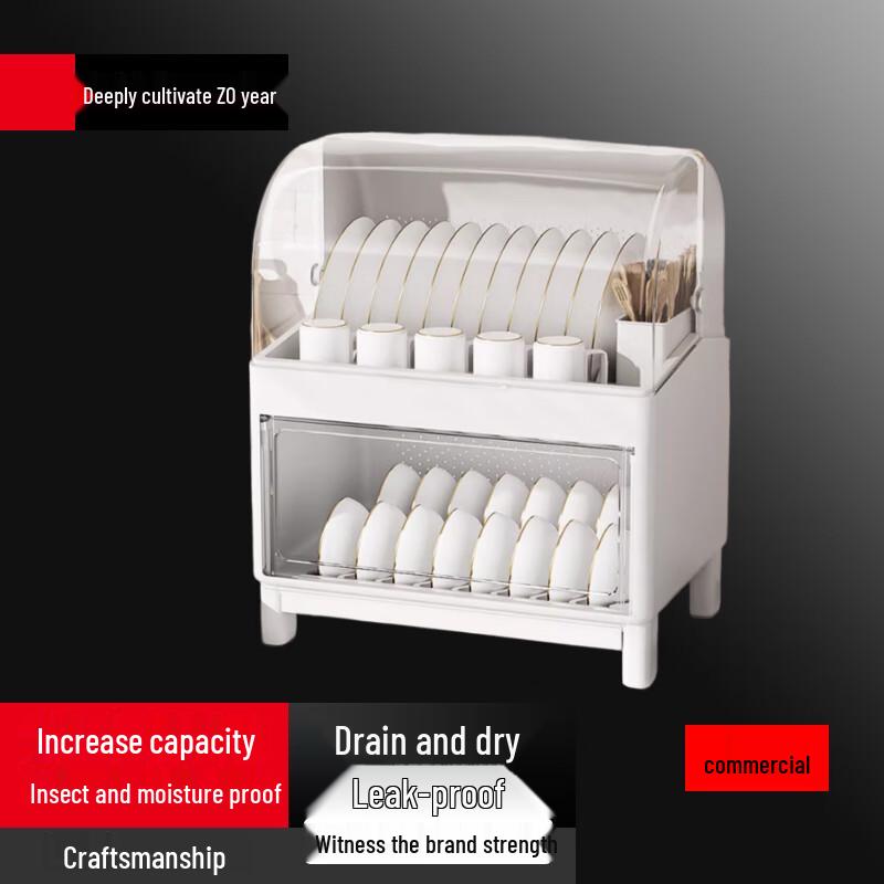 

Крытая кухонная сушилка для посуды