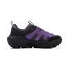 New LiNing Dunes Cushioning Anti Slip Wear Resistant Breathable Height Increasing Low Top Casual Shoes Women's Black Purple AGCU436-2