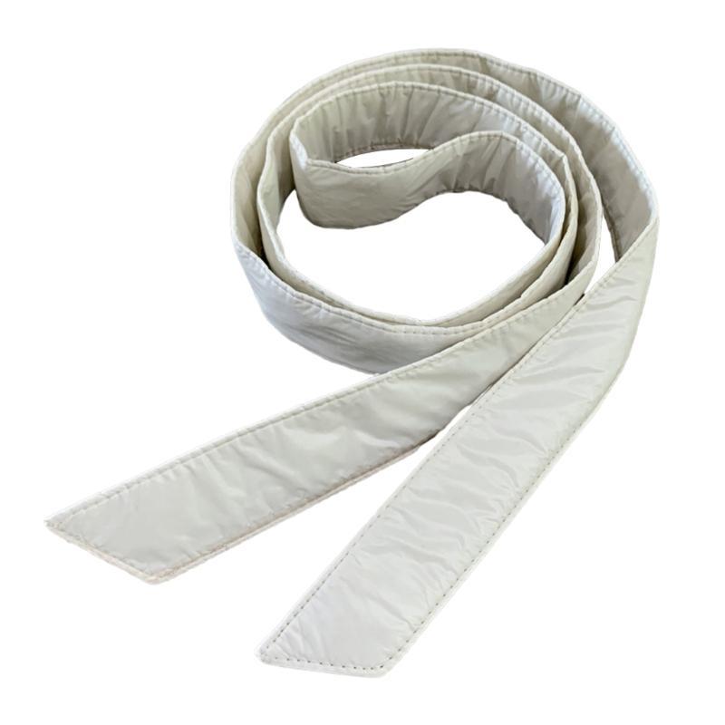 A52E Belt for Women Thin Sash Tie Waist Band for TrenchCoat Overcoat Black Down Coat Replacement Belt