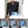 Elegant Plus Size Women V Neck Lace Splice Loose Summer Casual T-shirt Blouse