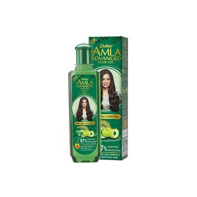 97% Fall Reduction for Long, Strong and Beautiful Hair | Amla Advance Hair Oil Infused Amla, Aloe Vera Vitamins B5 E 200ml