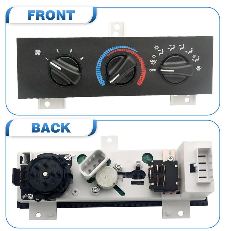 55055459AE 55055459AF for Dodge Ram Van 6 Cyl 3.9L, 8 Cyl 5.2L, 8 Cyl 5.9L 1998-2003 AC Heater Manual Climate Temp Control Panel