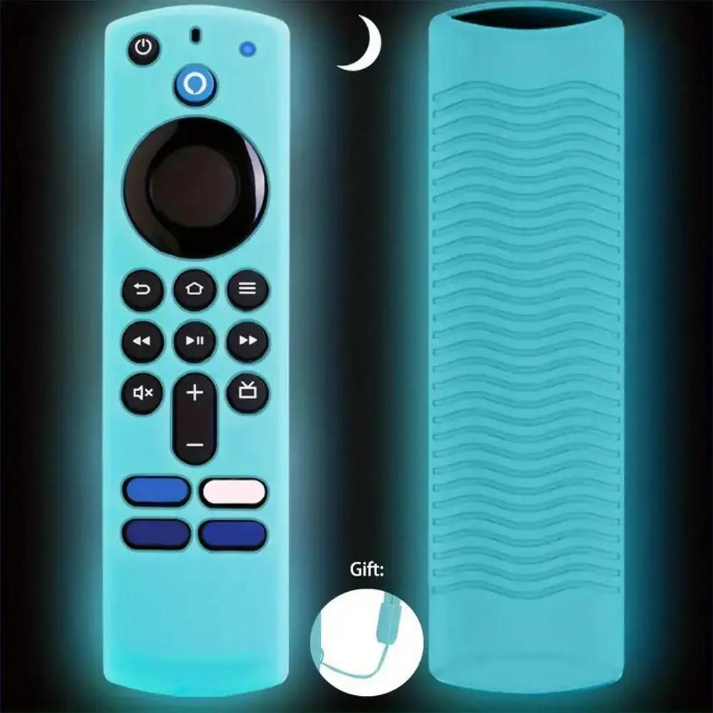 Silicone luminous remote control cover for Alexa Voice Remote (3rd Gen) L5B83G 2025 Release, Fire TV Stick 4K 2nd Gen  (2025)