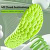 1/1Pcs 1D Sports Insoles Shoes PU Sole Soft Breathable Shock Absorption Cushion Heavy Support Pain Relief Run Orthopedic Insoles