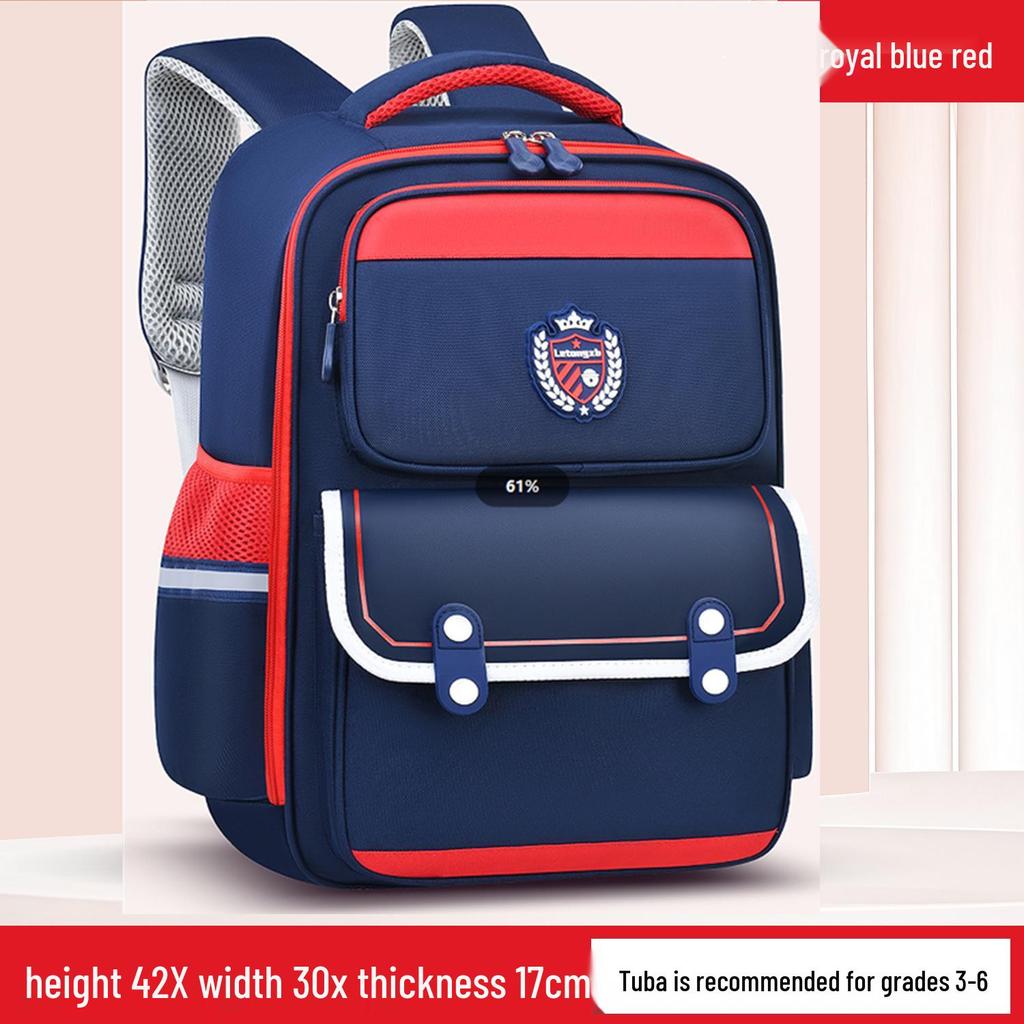 Leichter, wasserdichter Grundschulrucksack im britischen Stil für Jungen & Mädchen (Klassen 1-6)