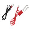 Easy Install Electric Fence Tape Connector Red and Black Electric Tape Connector