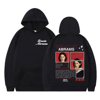 Gracie Abrams The Secret of Us Sudaderas Hombre Mujer Sudaderas de Moda Manga Larga Forro Polar Oversize Estético Moderno Pulóveres