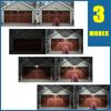 1 PACK Outdoor Motion Sensor Lamp, 4-Head Solar Power Light, 122 LED Solar Light, Flood Lights ,3000 Lumens,270° Lighting  Range