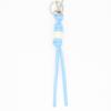 Stylish DIY Leather Woven Keychain Wrist Strap - Creative Pendant for Car or Bag