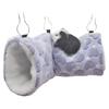 Super Soft Plush Tunnel Nest: Warming Hammock for Hamsters, Mice, Sugar Gliders, Ferrets, Guinea Pigs, and Cavies