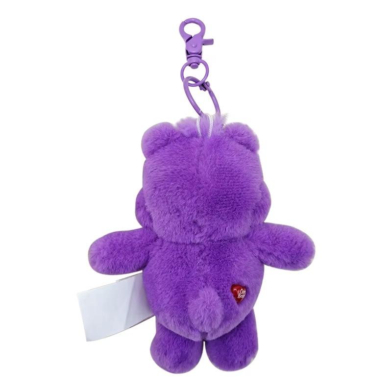 Plush keychain 1PC small pendant Siamese bear girl doll keychain toy bag mobile phone case hanging decorations birthday gift