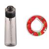 Water Bottle With Flavour Pods Pack,650ml Sports Water Bottle Set