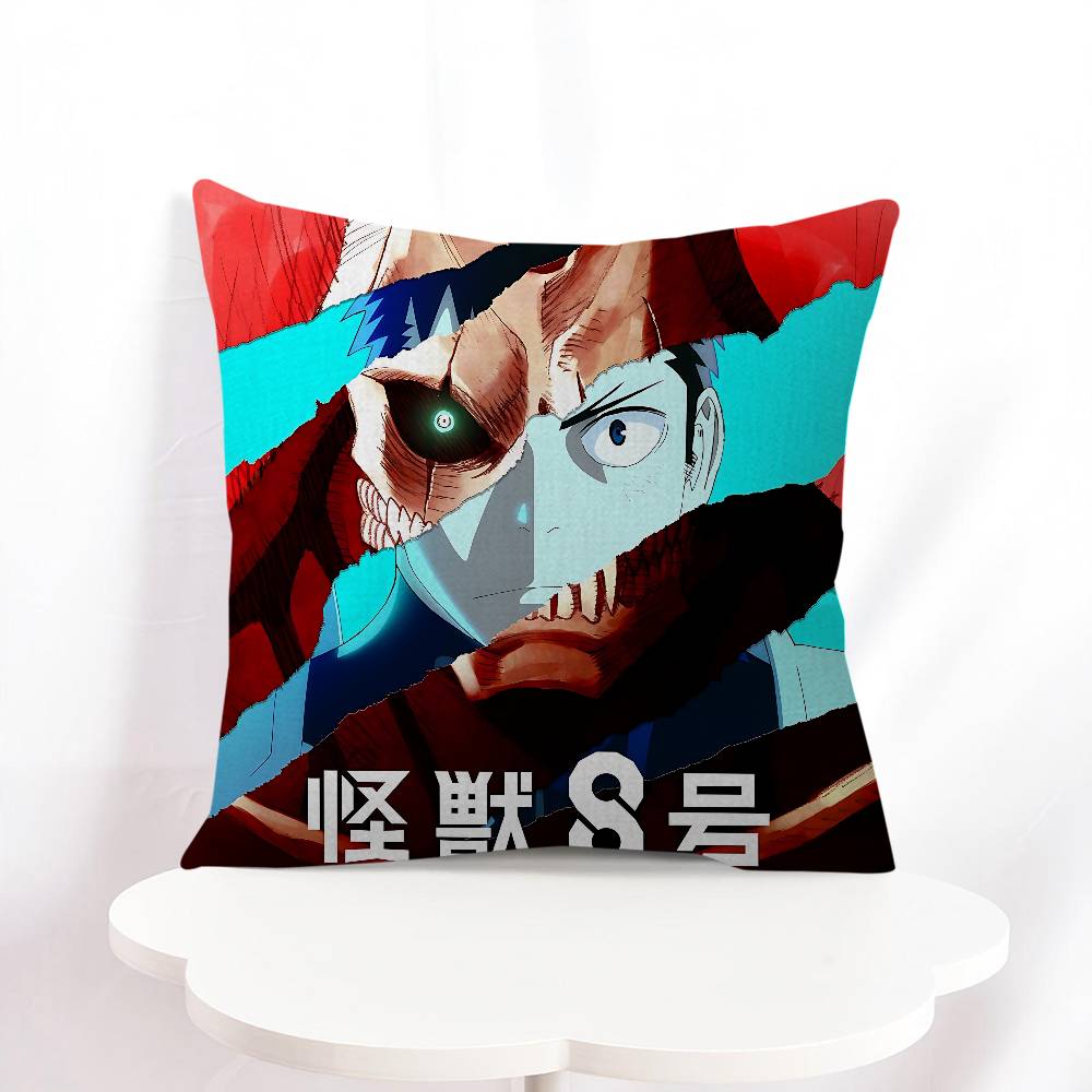Kafka Hibino Kaiju No.8 Cushion Cover Pillowcase Upholstery Sofa Throw Pillow Home Decor Pillowcas