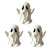 Indoor Spooky Decorations 3D Printed Ghost Figurine, Small Statue, Halloween Decorative Figurines Cute Desktop Decoration for Party Tabletop