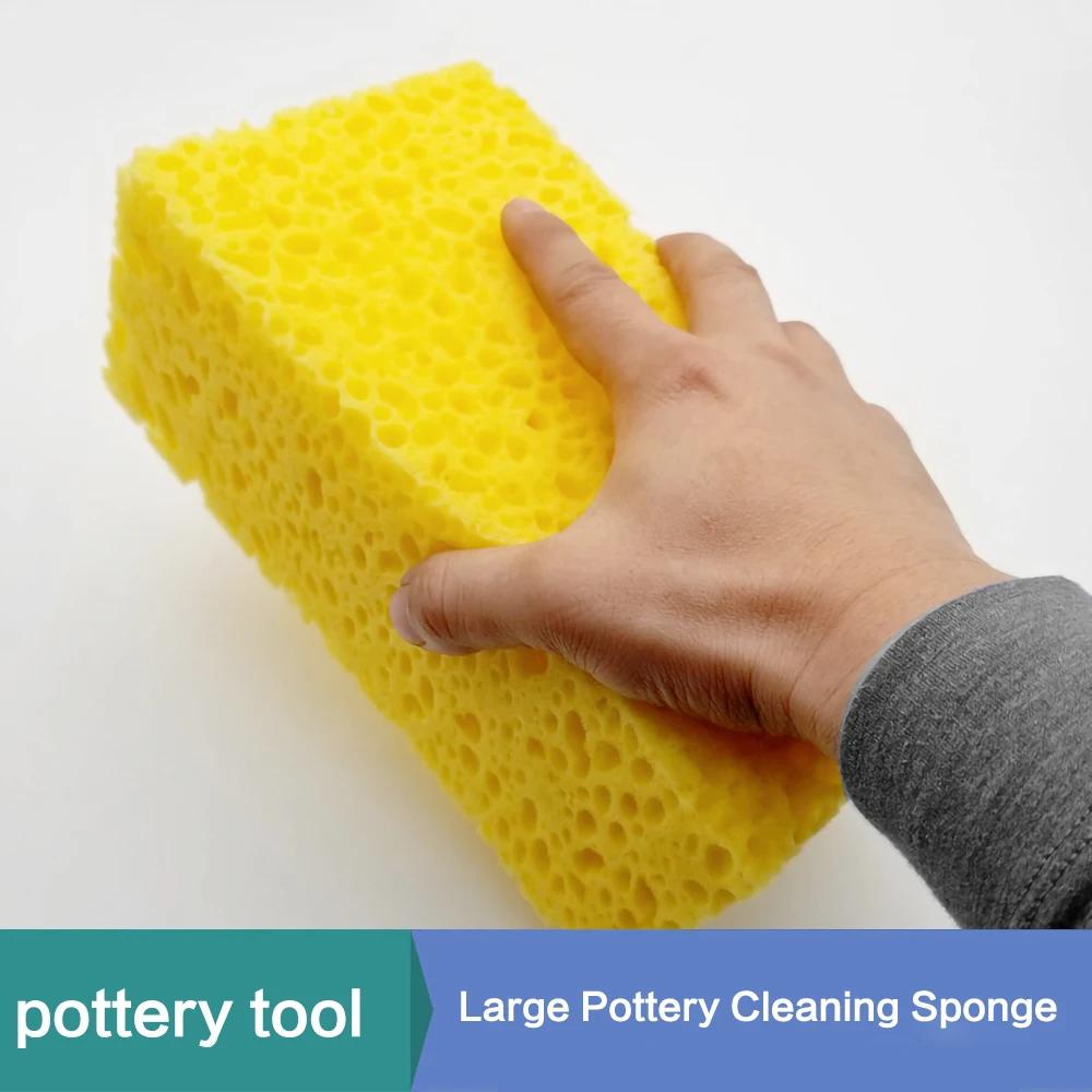 Wash Coral Decontamination Sponge Wipe Porous Honeycomb Bubble Sponge Clay Hydration Cleaning Tools Tear Resistant Extra Large