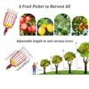 Stainless Steel High-Altitude Fruit Picking Basket Tool