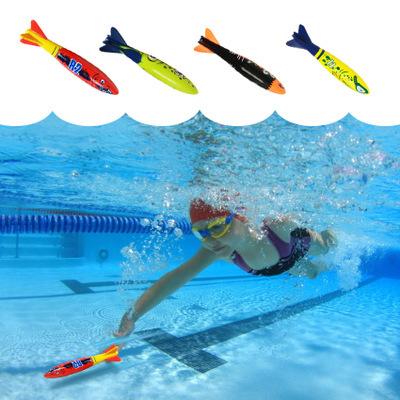 Summer Throwing Toy Funny Swimming Pool Diving Game Toys for Children Dive Dolphin Accessories