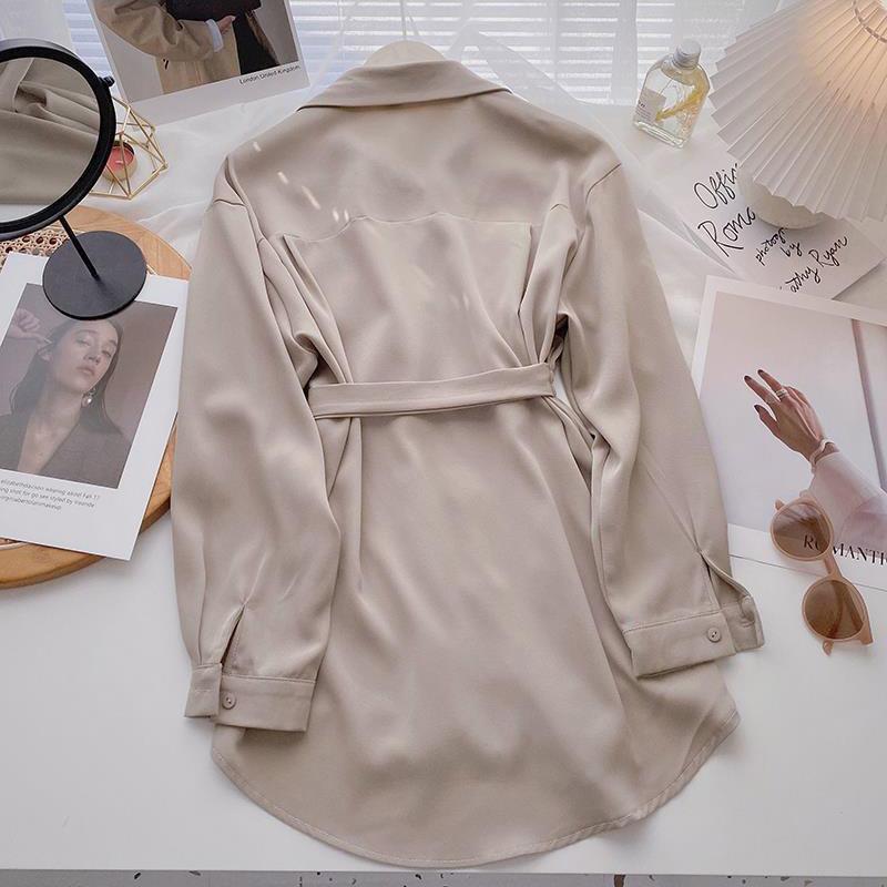 Shirt for Women Summer Oversize Cotton Loose Blouse Casual Long Sleeve Pullover Soft Loose Shirt Top