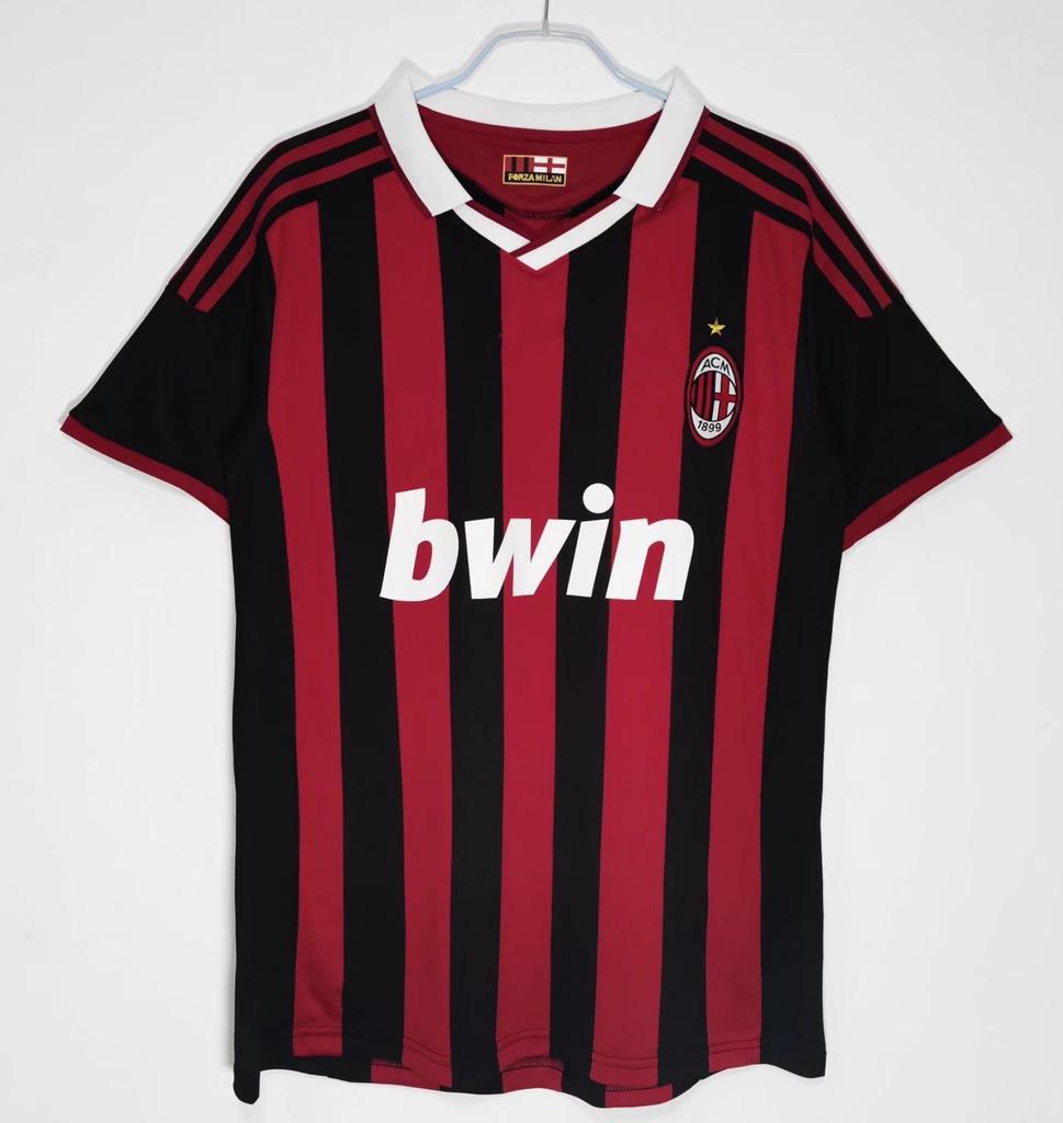 Retro AC Milan 06/07 Home Football Shirt - Kaka 09/10 Star Print Jersey