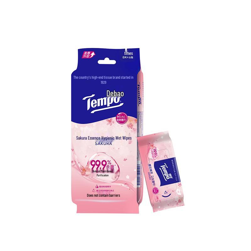 Vinda Alcohol-Free Baby Wet Wipes: 80 Individually Packaged Pure Water Wipes for Kitchen & Toilet Use