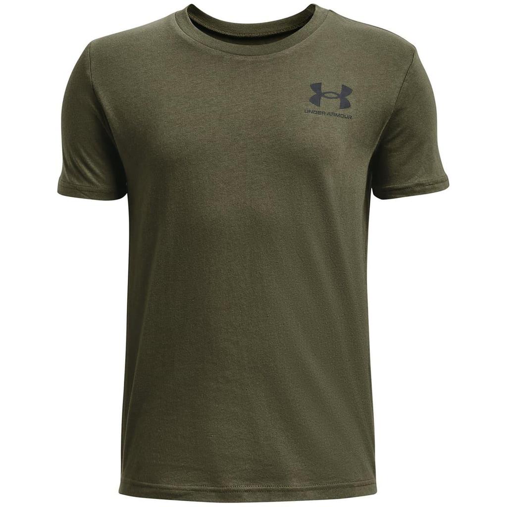 Under Armour Boys Logo Short-Sleeved T-Shirt