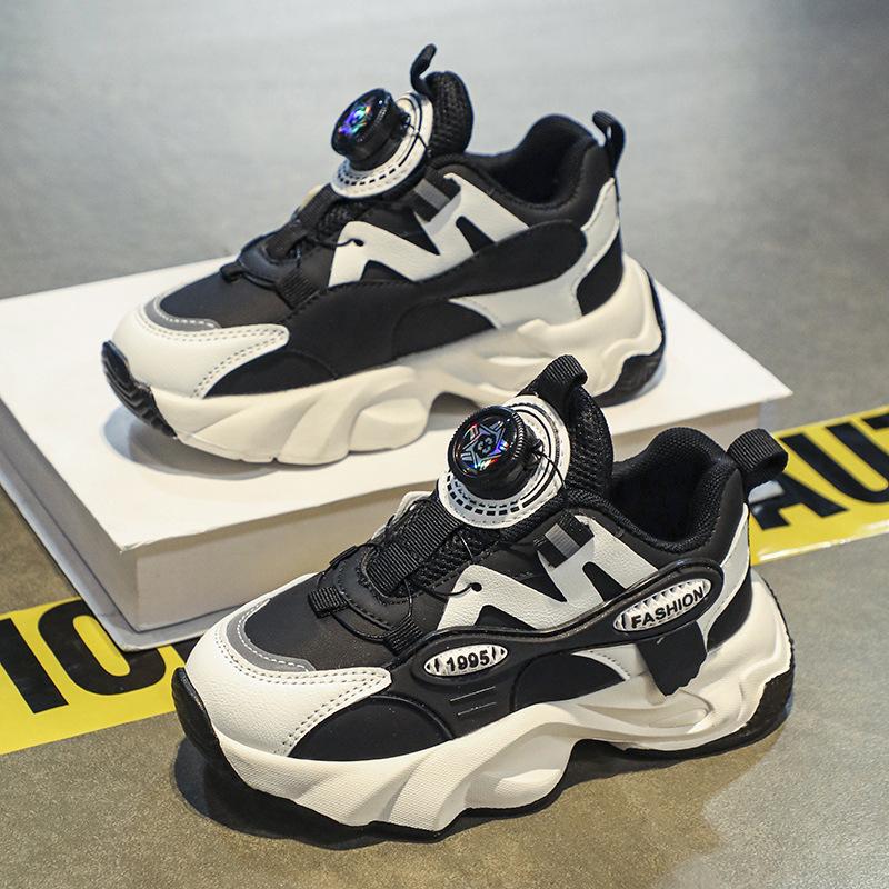 New Spring and Autumn All-match Running Shoes for Boys, Handsome, Comfortable, Wear-resistant and Soft-soled Sports Shoes