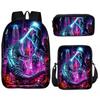 Godzilla vs. King Kong 2Godzillax Kongnoul Student Ghiozdan Geantă Etui Set din Trei Piese