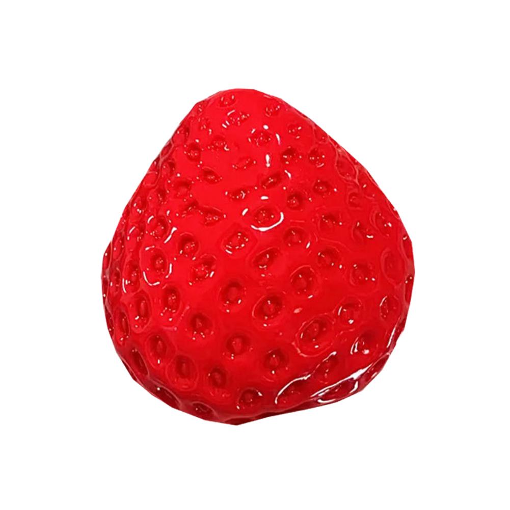 Simulation Strawberry Decompression Kneading Slow Rebound Fruit Soft Toy P3U7