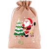 Für Kinder Für Partys Feiertags-Geschenktüten Weihnachten Kordelzugbeutel Festliches Schenken 20*30cm Verschiedene Farben Geschenktüten Weihnachten