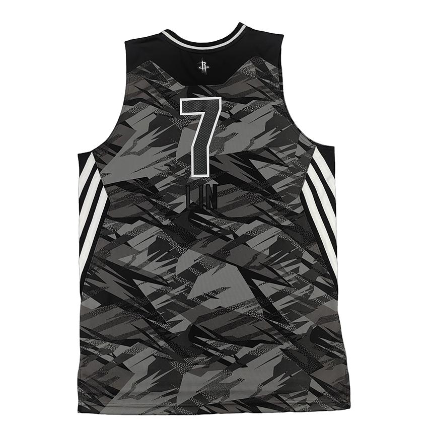 adidas X NBA Collaboration Swingman Fan Edition Jeremy Lin Soft Comfortable Skin-Friendly Casual Basketball Jersey Unisex Jerseys 7521A-AS1-K91855