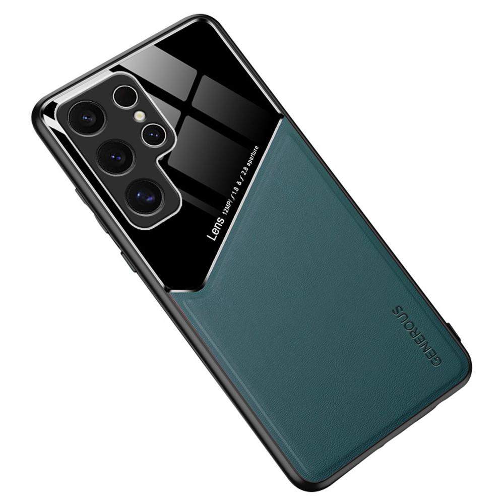 

Чехол для Samsung Galaxy S25 Ultra с покрытием из кожи PC+TPU Задняя крышка телефона A
