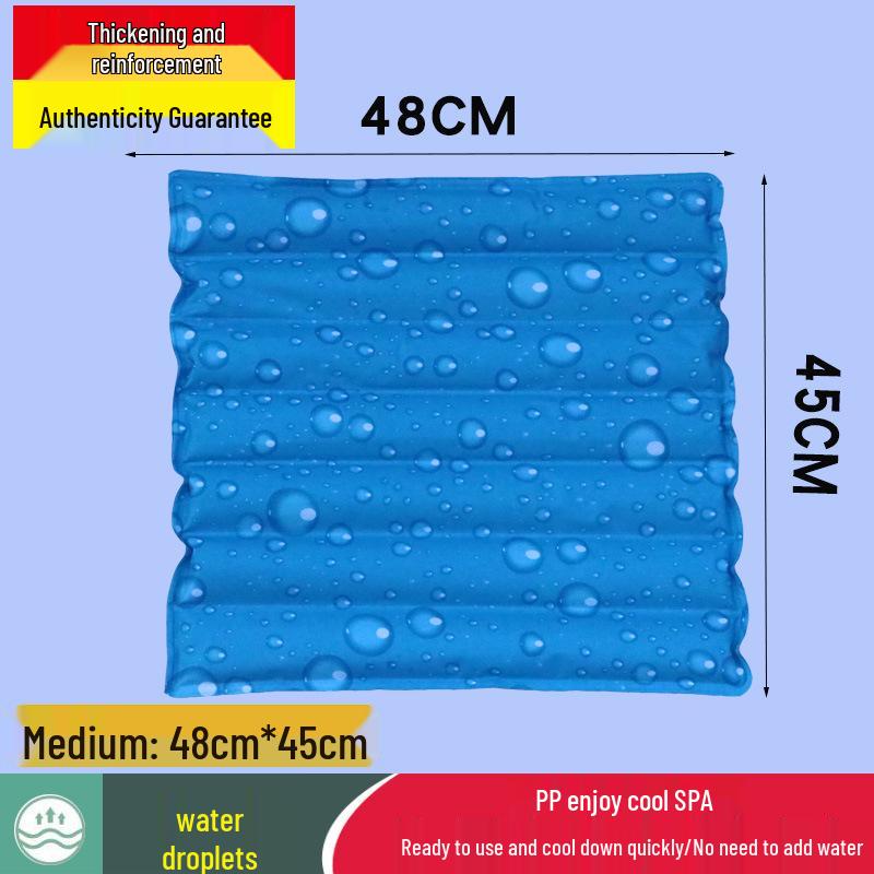 No-Inject Cooling Cushion: Summer Water Seat & Bed Pad