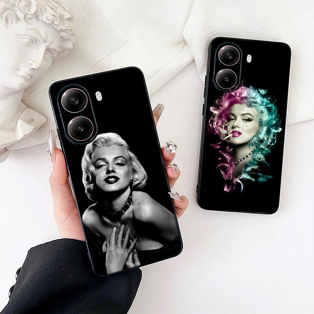M-Marilyns M-Monroes Protective Cover for Samsung Galaxy S25 Edge S24 S23 FE Plus Ultra A16 A15 A55 A57 5G Phone Case