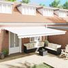 VidaXL Awning Replacement Fabric 5x3 M - White 42000578