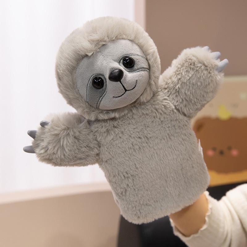 Forest Animal Hand Puppets Set Soft Plush Toys For Storytelling And Play