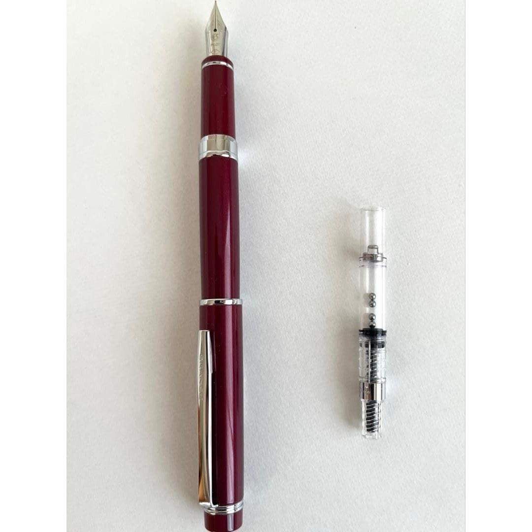 Fountain pen Pilot Granse Red F nib converter included