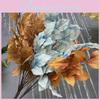 Faux Leaves Arrangement For Wedding Ceremony And Party Photography With Lifelike Texture For Home Decor