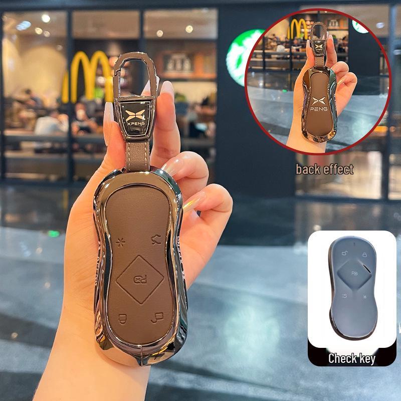 XPeng MONA M03/MONA L03 Key Case for 2026 Model Car Remote - Protective Shell & Buckle