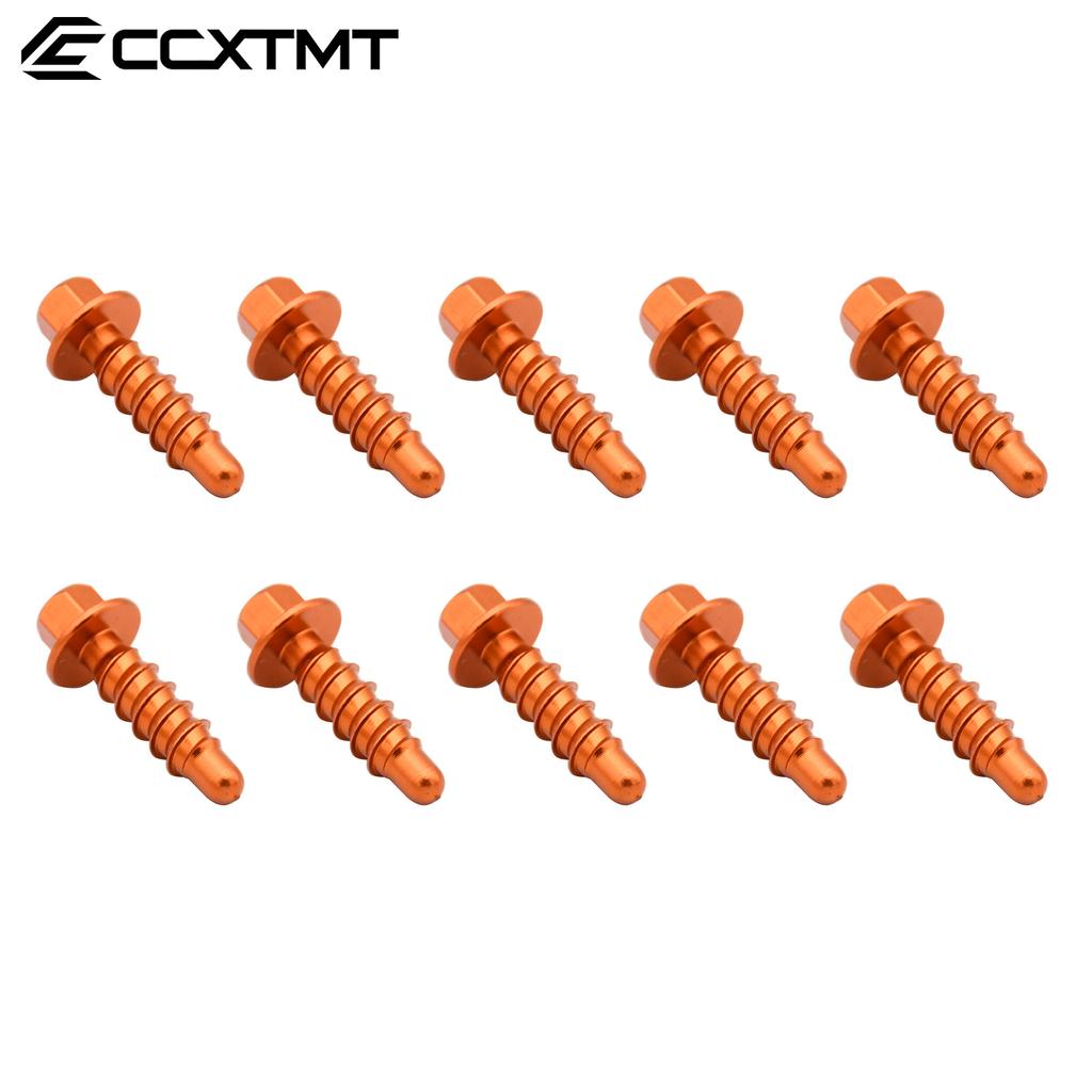 10Pcs CNC Body Screws Fairing Tapping Screw Bolts Kit For KTM SX XCF EXC EXCF SXF XC XCW TPI Six Days 125CC-530cc 2004-2022 2021