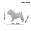 Modern Minimalist Resin Dog Figurine Home Decor Living Room Shelf Cabinet Entryway Gift