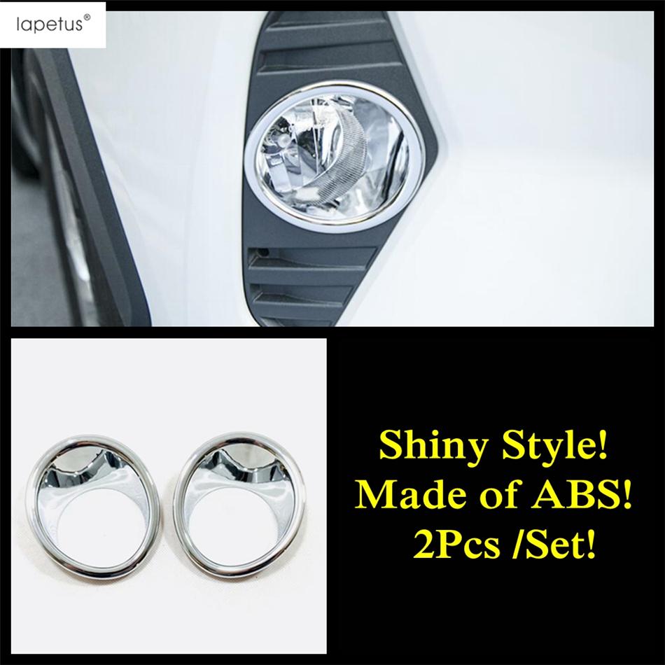 Car Front Fog  Lights Lamps Decoration Ring Circle Cover Trim For TOYOTA RAV4 RAV 4 XA50  - 2024 Chrome Accessories Exterior