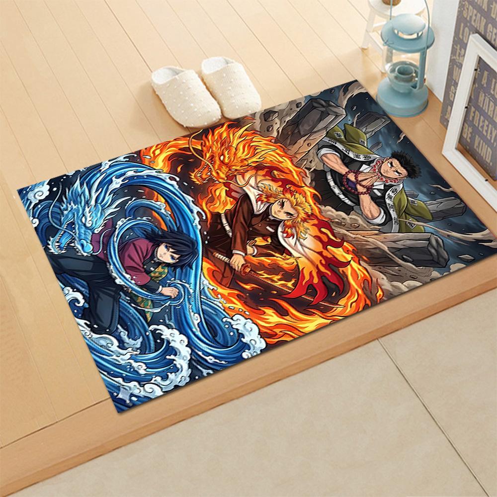 Demon Slayer rug for Living Room rug, Bedroom, Study Room, Hallway Decoration, Perfect for Home Decoration or Holiday Gifts