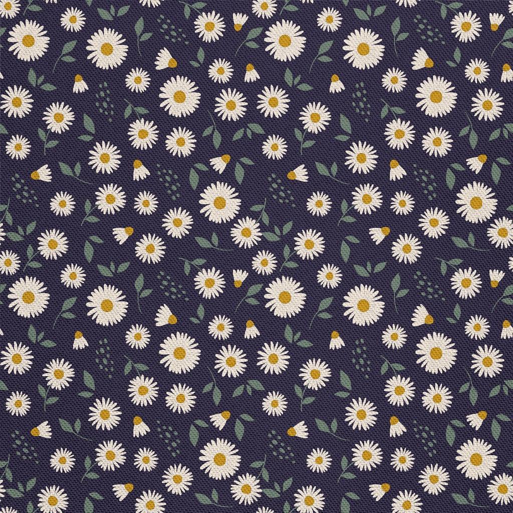 Tessuti Decorativi da Esterno Oxford - Motivo Camomilla 2 I Dx660
