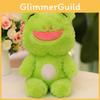Plush Adorable Animal Toy Collection Cute Frog Stuffed Doll Soft Cuddle Pillow