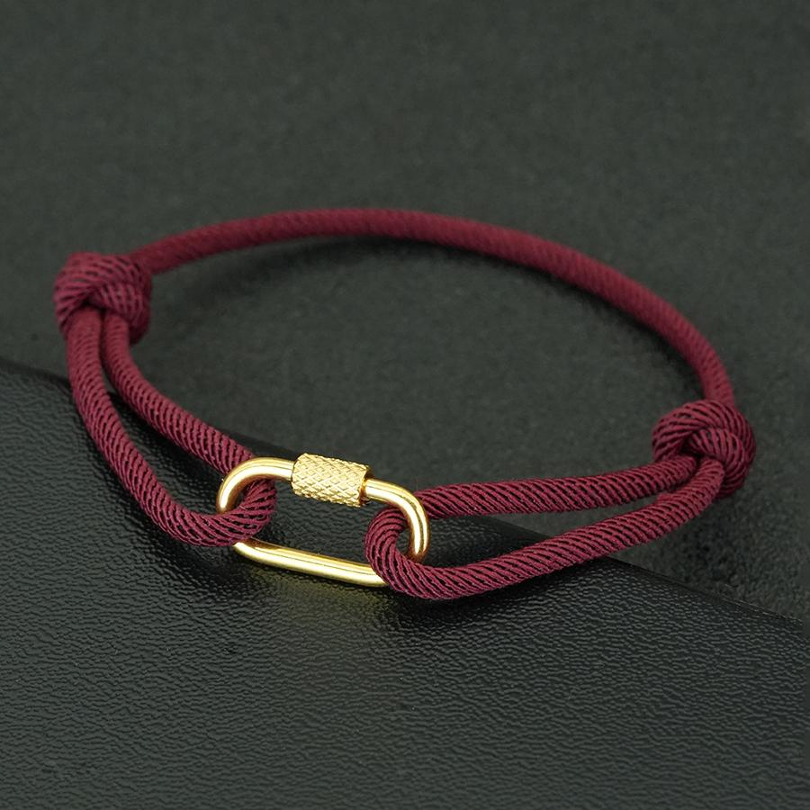 Noter Casual Fashion Adjustable Unisex String Bracelet 3mm Sweat Absorbing Fabric Handmade Friendship Braslet 10 Colors Options