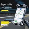 Shockproof Stabilizing Phone Holder for Electric Scooters, Motorcycles, and Bike Deliveries