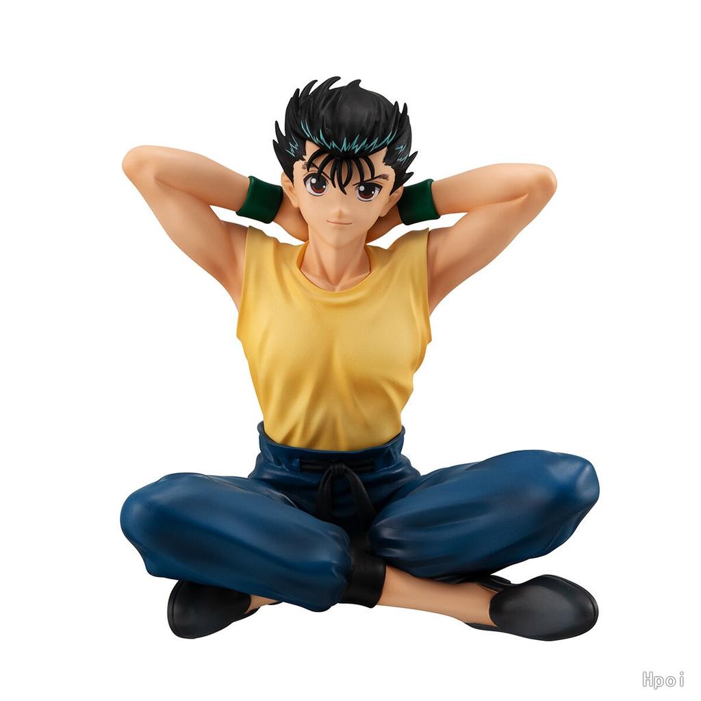 Anime YuYu Hakusho Figure Urameshi Yusuke Action Figures Noodle Stopper Desktop Decorations Jpanese Dolls Model Toys Hobbies