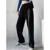 Solid Loosecasual Lace-up Lounge Pants Pure Color Loose Casual Lace up Sweatpants